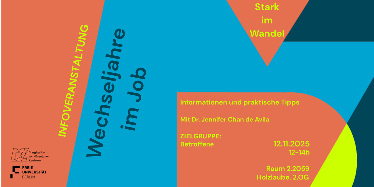 Stark im Wandel: Informationen und praktische Tipps zu den Wechseljahren im Job, 12.11.2025