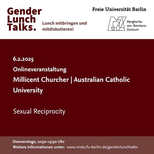 Gender Lunch Talks | 06.02.2025