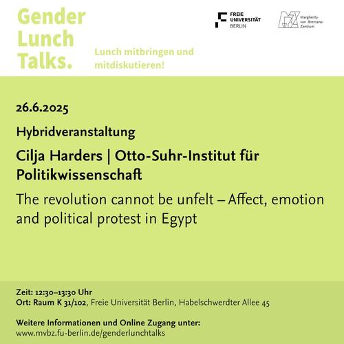 Gender Lunch Talk, 26.06.2025